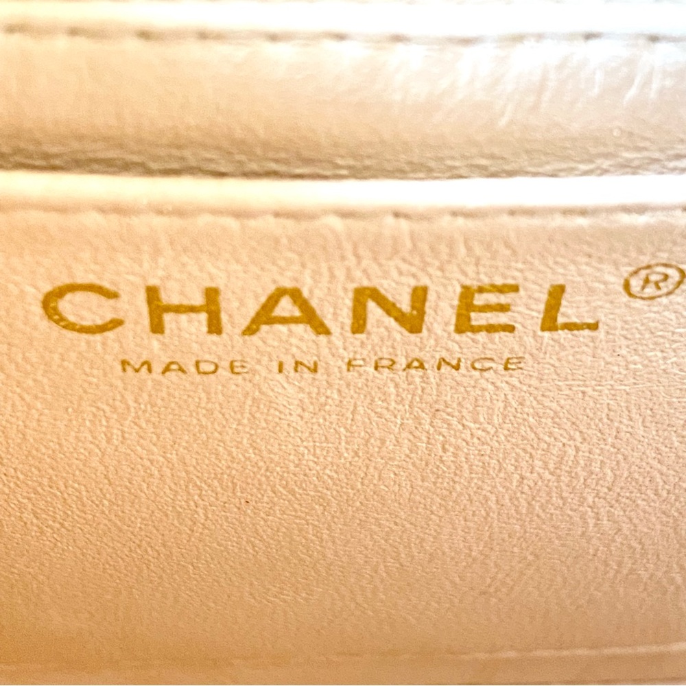 CHANEL GOLD PLATED MINI SQUARE FLAP❤️ - Picture 16 of 17
